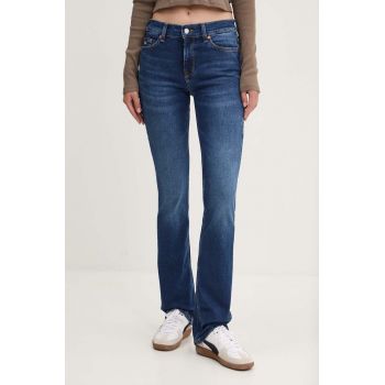 Tommy Jeans jeansi femei high waist, DW0DW19270