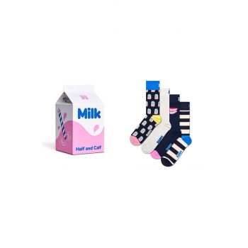 Happy Socks sosete 4-Pack Milk Carton Gift Set P001724