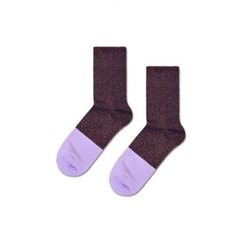 Happy Socks sosete Extended Toe femei, culoarea violet, P001316