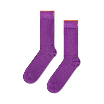 Happy Socks sosete Slinky Sock culoarea violet, P001564