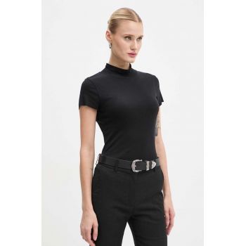 IRO tricou femei, culoarea negru, WP19ABELLE