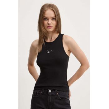 Karl Kani top femei, culoarea negru, 61310053