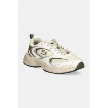 Lacoste sneakers Storm 2K culoarea bej, 48SFA0065