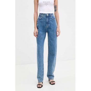 Moschino Jeans jeansi femei high waist, 0303.8221