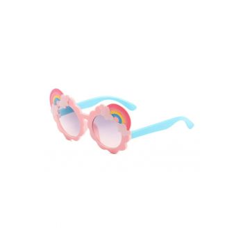 Ochelari de soare pentru copii - unisex - model curcubeu cu accesorii - EFAYN