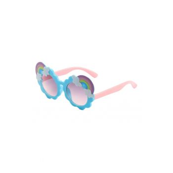 Ochelari de soare pentru copii - unisex - model curcubeu cu accesorii - EFAYN