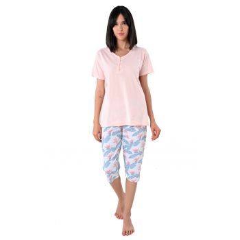 Pijama dama din bumbac - PFV83IMP