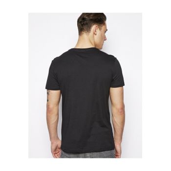 Tricou CALL ME when you leave him - Negru