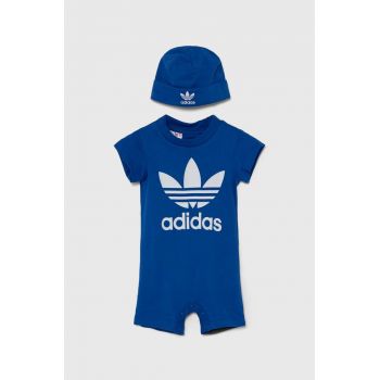 adidas Originals salopete bebelusi din bumbac GIFT SET IY0749