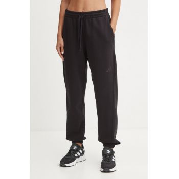 adidas pantaloni de trening All SZN culoarea negru, neted, IW1024