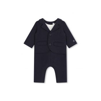 BOSS compleu bebe culoarea albastru marin, J51055