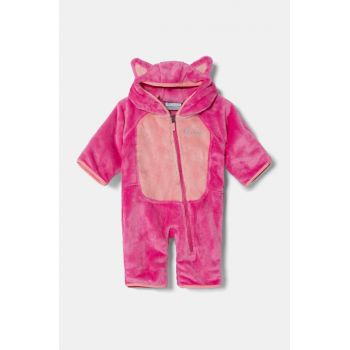 Columbia combinezon bebe Foxy Baby  Sherpa Bunting culoarea roz, 1863981