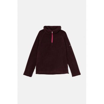 Columbia hanorac polar pentru copii Glacial culoarea bordo, neted, 1556945