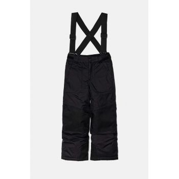 Columbia pantaloni de schi pentru copii Powder Turner Suspender culoarea negru, 2089831