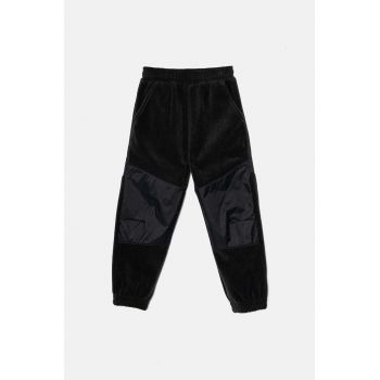 Columbia pantaloni de trening pentru copii Steens Mt Overlay culoarea negru, neted, 2087681