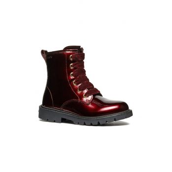 Geox bocanci copii SHAYLAX culoarea bordo, J46EXA.00067