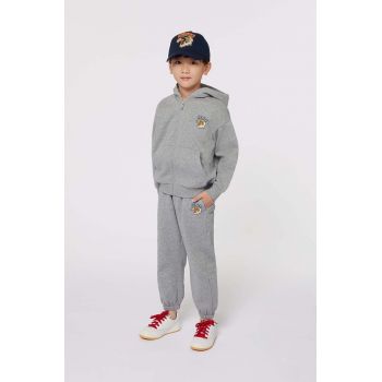 Kenzo Kids set de trening pentru copii culoarea gri, K60727