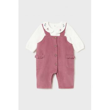 Mayoral Newborn compleu bebe culoarea roz, 2697