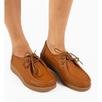 Pantofi Casual Niko Camel de firma originala