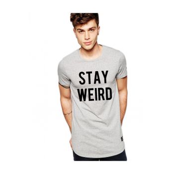 Tricou gri barbati - Stay Wired