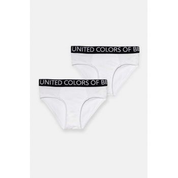 United Colors of Benetton slip copii culoarea alb, 3OP80S484