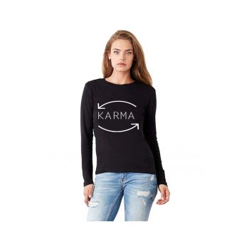 888113392-Bluza dama neagra - Karma