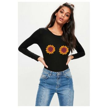 888113474-Bluza dama neagra - Sunflower