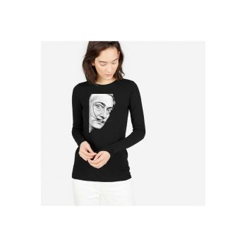 888113635-Bluza dama neagra - Dali - Portret