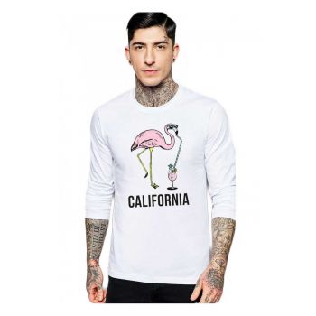 Bluza barbati alba - California