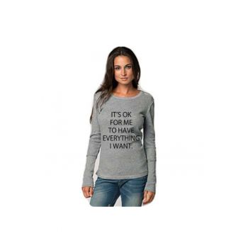 Bluza It's ok for me -