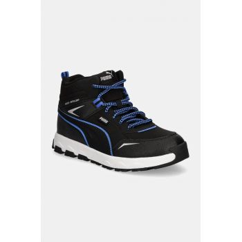 Puma pantofi copii Evolve Trail Club culoarea negru, 397644