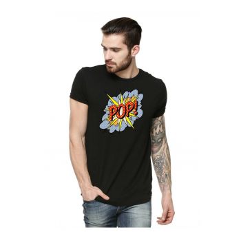 Tricou barbati negru - POP