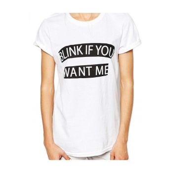 Tricou dama alb - Blink la reducere