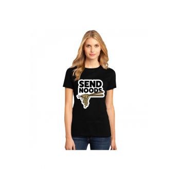 Tricou dama negru - Send noods