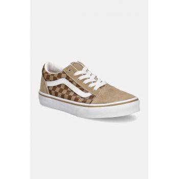 Vans tenisi copii Old Skool culoarea bej, VN000D2VBF21