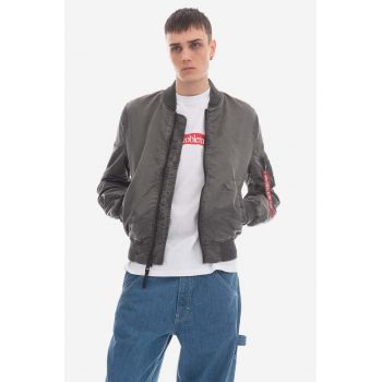 Alpha Industries geacă bomber MA-1 VF LW Battlewash 106110 89 bărbați, culoarea negru, de tranziție 106110.89-black