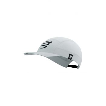 Compressport sapca 5 Panel Light Cap culoarea alb, modelator, CU00097B