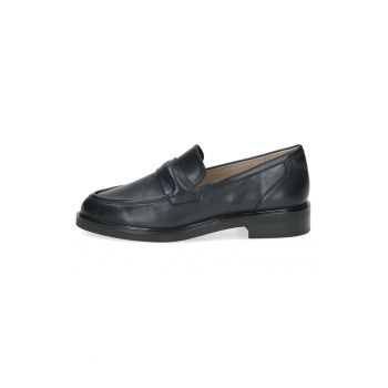 Pantofi loafer uni de piele