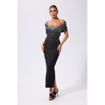 Rochie de ocazie premium Ischia Neagra