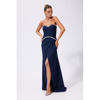 Rochie de ocazie Samara Bleumarin