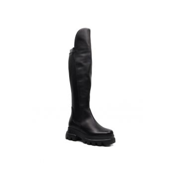 Cizme dama stretch D44 680 negru -