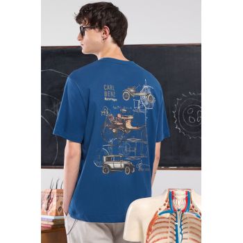 Medicine tricou din bumbac barbati, cu imprimeu