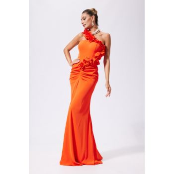 Rochie de ocazie premium Queen Orange