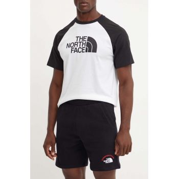 The North Face pantaloni scurti din bumbac Short Expedition System culoarea negru, NF0A89DFJK31