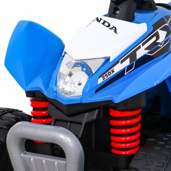 Atv electric Honda 250X TRX 64x38x43 cm albastru