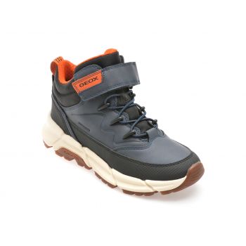 Ghete casual GEOX bleumarin, J36LCG, din piele ecologica