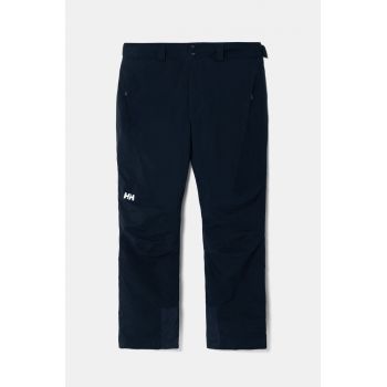 Helly Hansen pantaloni de schi Alpine culoarea albastru marin, 65876