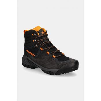 Mammut pantofi Sapuen High GTX barbati, culoarea gri, izolare usoara, 3030.04241