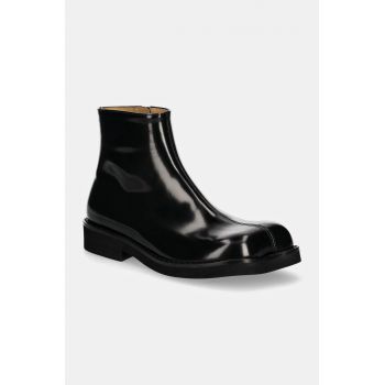 MM6 Maison Margiela pantofi inalti barbati, culoarea negru, SH3WU0006.P7983