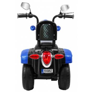 Motocicleta electrica Chopper NightBike TR1501 92x34x63 cm albastru